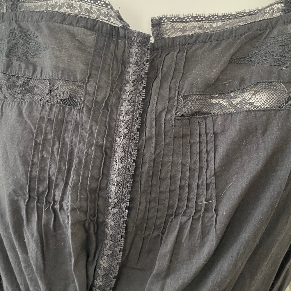 Vintage Converse All Star lace peasant skater Dress - Picture 4 of 6